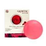 Glowtic Rose Soap with pure rose essential oils for glowing skin