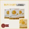 Glowtic Lemon Soap Buy 3 Get 1 Free offer, lemon soap for skin brightening and fresh glowing skin.